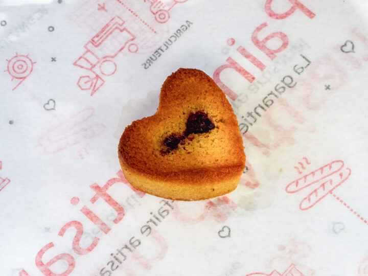Financier Framboise
